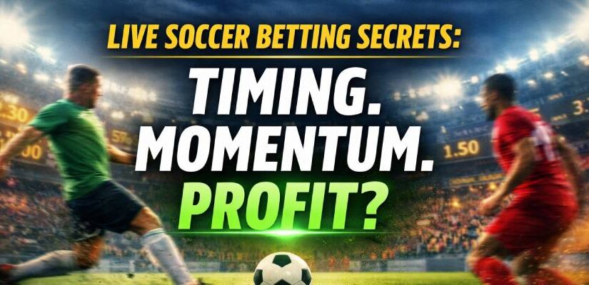 Live Soccer Betting Strategy: Timing, Momentum & In-Play Odds Explained