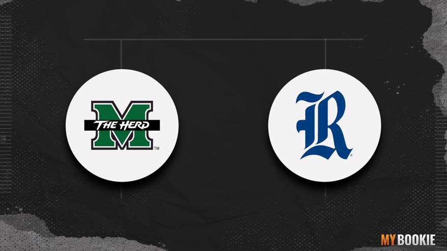 Marshall Thundering Herd Vs Rice Owls 3 10 21 C Usa Tournament Betting Trends Predictions Computer Picks Odds Line And Preview Mybookie Sportsbook