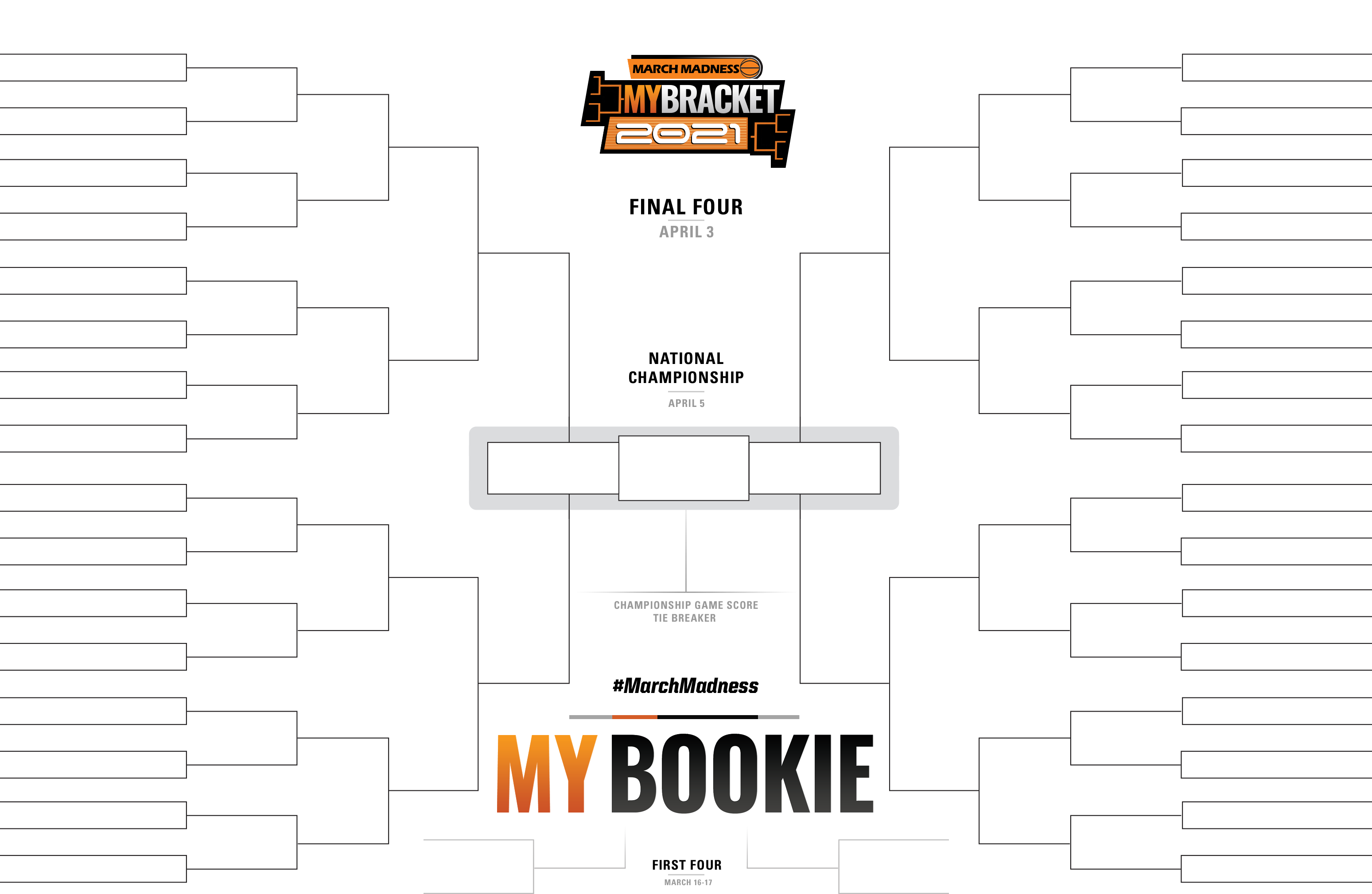 Printable March Madness Brackets 20 Updated March Madness Bracket In Blank March Madness Bracket Template