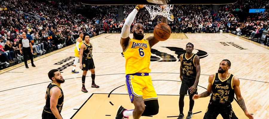 Raptors vs Lakers NBA Betting Line for Week 12