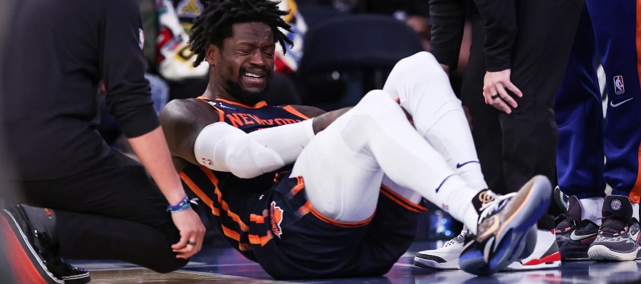 NBA betting news: Knick's Julius Randle could return for Play-In Round