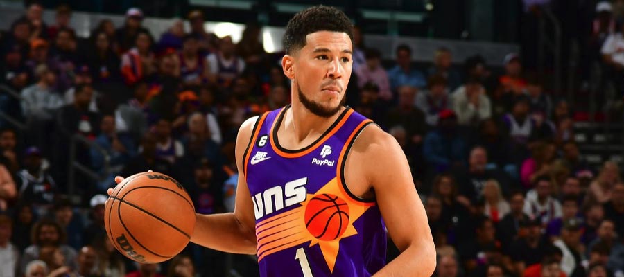 Devin Booker Affecting or Benefiting Sun's NBA Betting Odds for 2023 Season