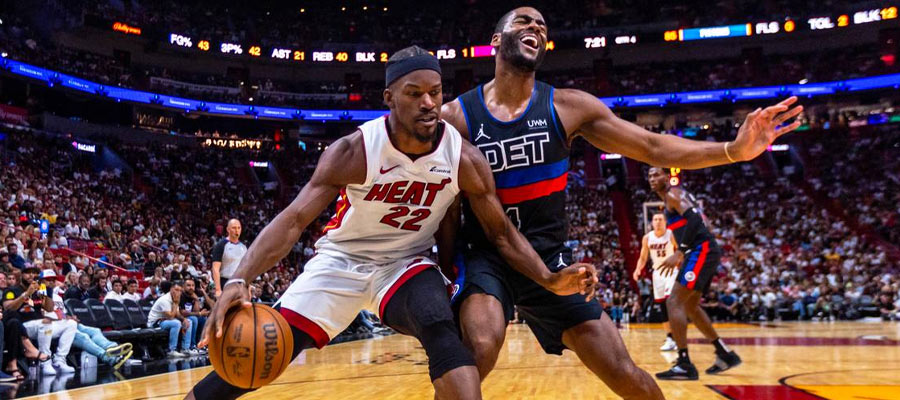 NBA Vegas Odds for Pistons vs Heat, Game Prediction & Pick