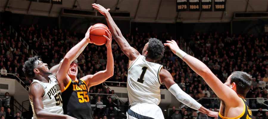 NCAA Basketball Betting Picks: Iowa at Purdue with an Over Bet