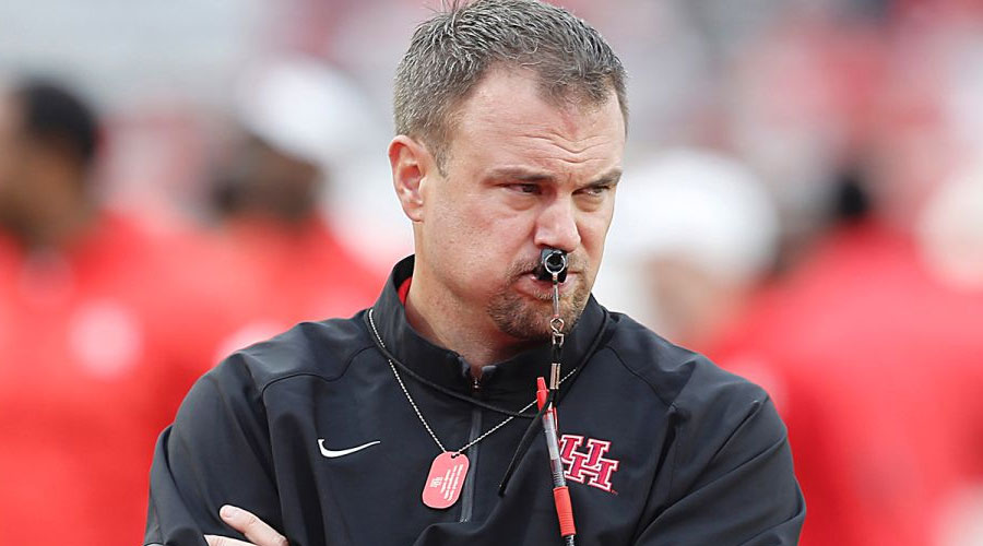 ncaaf betting, tom herman, mybookie