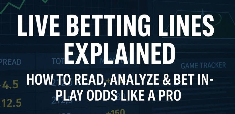 Live Betting Lines Explained: How to Read, Analyze & Bet In-Play Odds Like a Pro