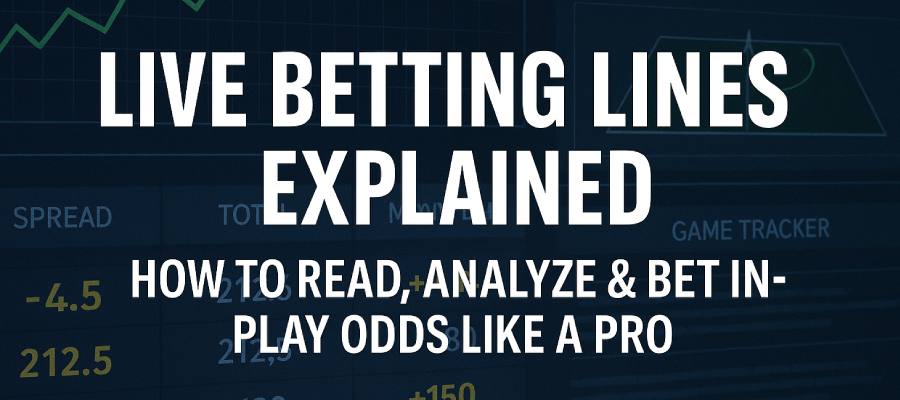 Live Betting Lines Explained: How to Read, Analyze & Bet In-Play Odds Like a Pro
