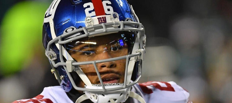 Giants and NFL Betting News: Saquon Barkley doubtful to continue