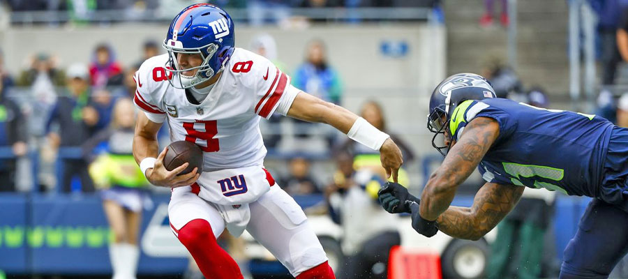 Seahawks at Giants MNF 2023 NFL Betting Odds in Week 4
