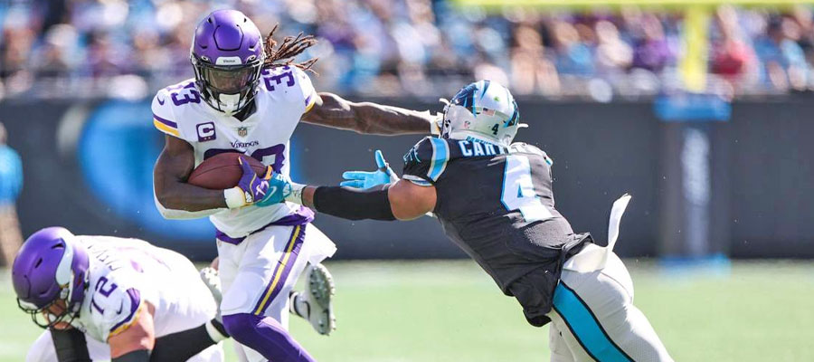 Vikings at Panthers 2023 NFL Betting Odds in Week 4