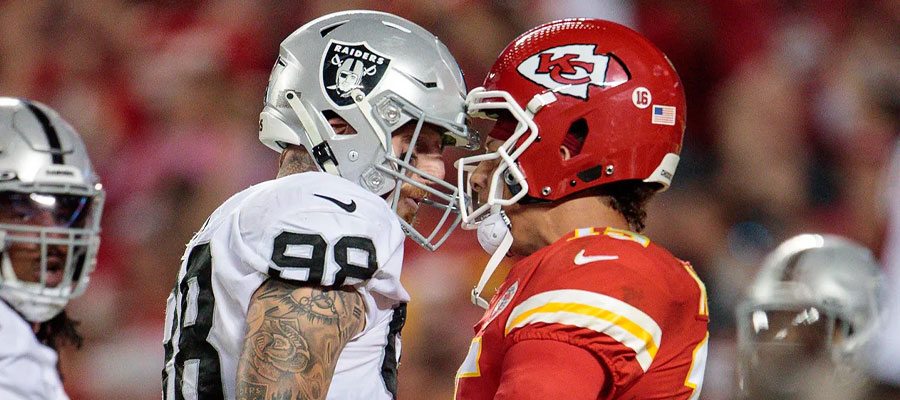 NFL Week 8 Divisional Matchup in the AFC West: Chiefs at Raiders Odds and Betting Prediction