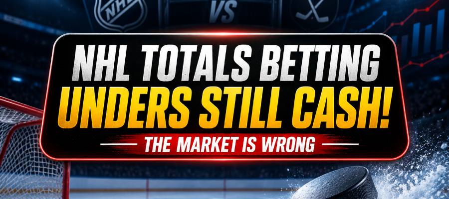 NHL Totals Betting Strategy: Why Unders Still Cash in the Modern Era