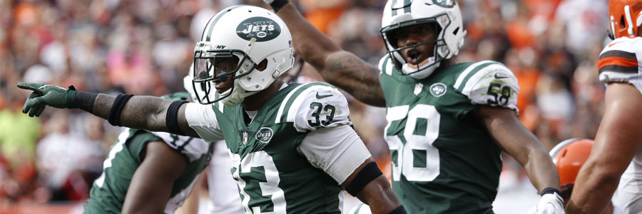 The Jets are looking like close betting favorites in Week 6. 