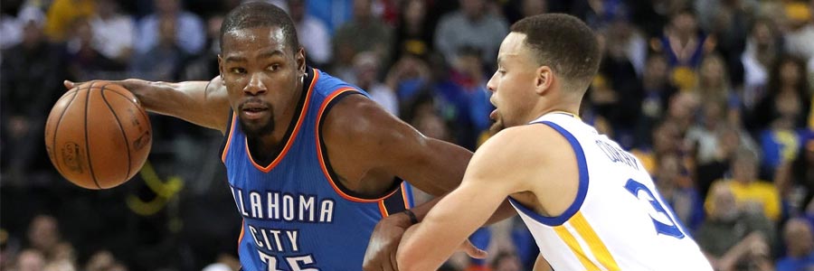 Oklahoma City at Golden State NBA Playoffs Lines Game 2
