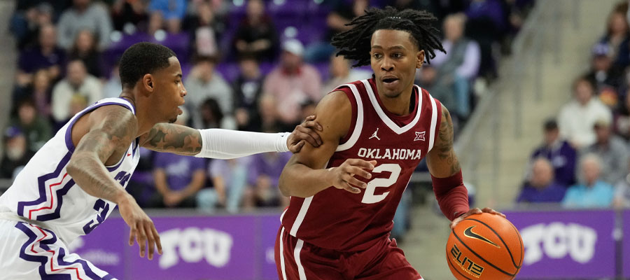 Oklahoma vs TCU NCAA Basketball Lines with the Horned Frogs favorites on the Odds