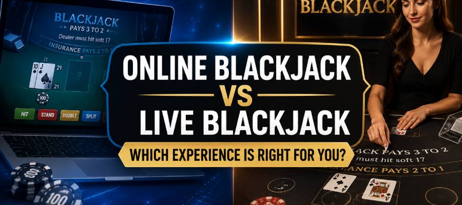 Online Blackjack vs Live Blackjack: Which Experience Is Right for You?