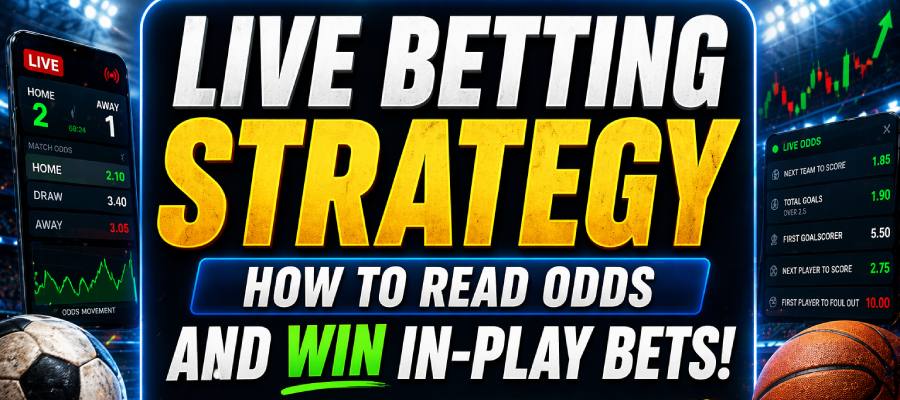 Optimal Live Betting Strategy: How to Read Odds and Win In-Play