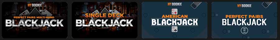 MyBookie Blakjack Casino Games