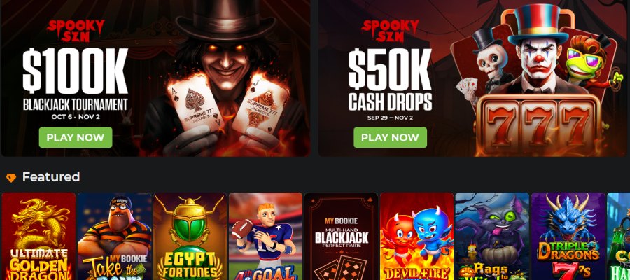 Play Slots Online at MyBookie Casino