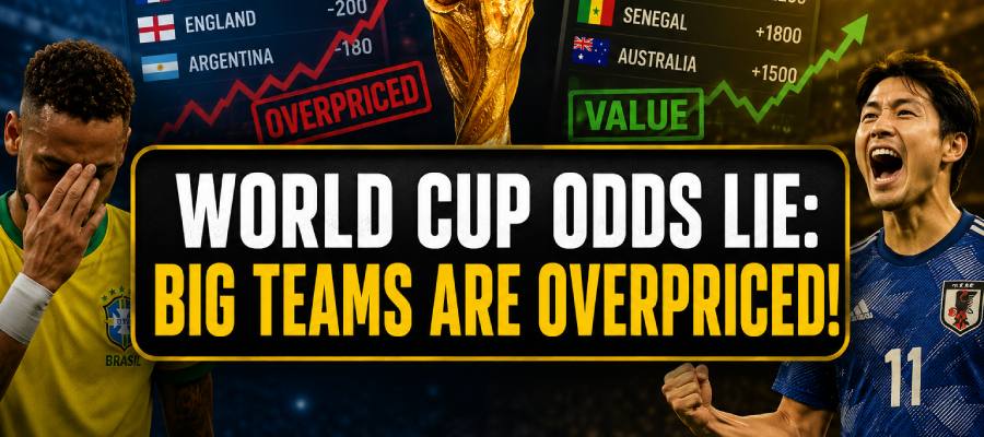 Public Bias in World Cup Betting: Why Big Teams Are Often Overpriced
