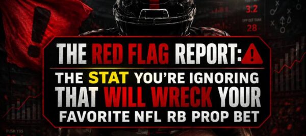 The Red Flag Report: The Hidden Stats That Wreck NFL RB Prop Bets