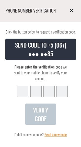 SMS Mobile Phone Verification
