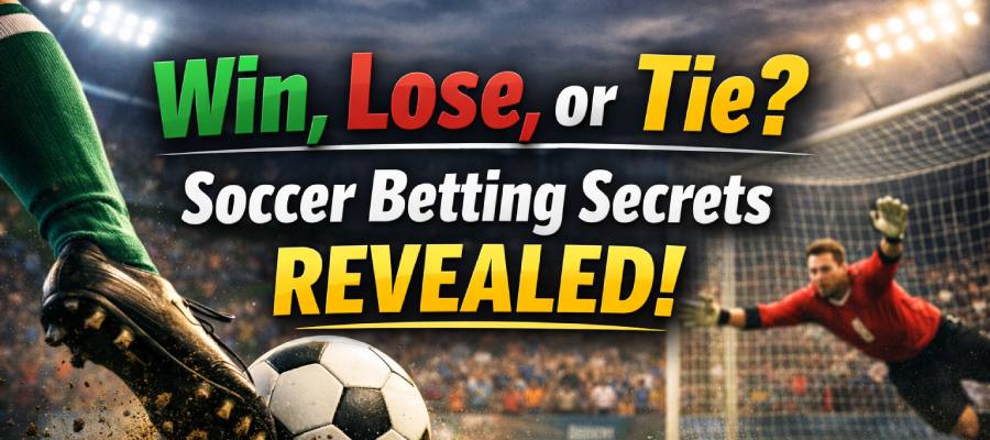 Soccer Win, Lose, or Tie Odds Explained: How 3-Way Betting Works