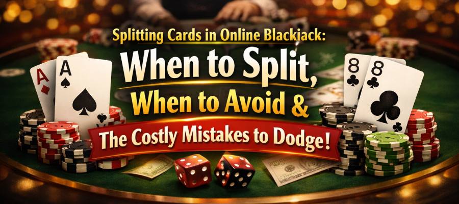 Splitting Cards in Online Blackjack: When to Split, When to Avoid, and Why It Matters