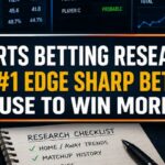 Sports Betting Research Strategy: How Smart Bettors Analyze Games Before Wagering