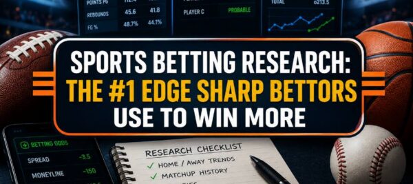 Sports Betting Research Strategy: How Smart Bettors Analyze Games Before Wagering