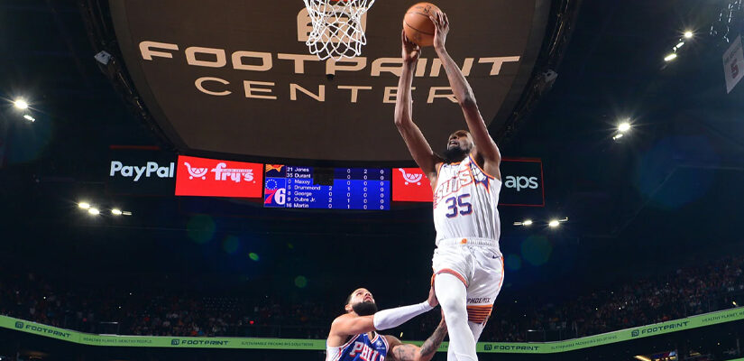 Suns vs 76ers NBA Betting Lines for Today, with Philadelphia favored by 4-point