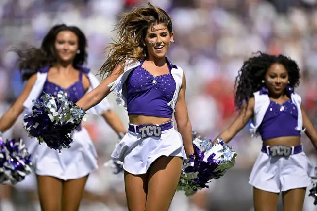 TCU Horned Frogs Cheerleaders