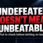 4 Things You Must Consider Before Betting on Boxing