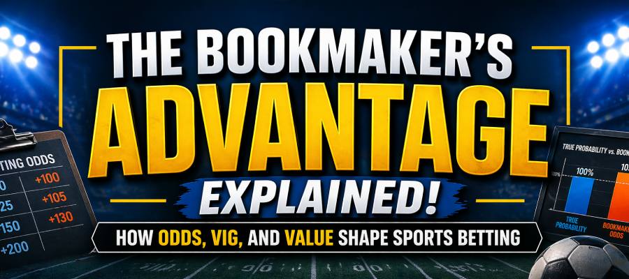 Bookmaker’s Advantage Explained: How Odds, Vig, and Value Shape Sports Betting