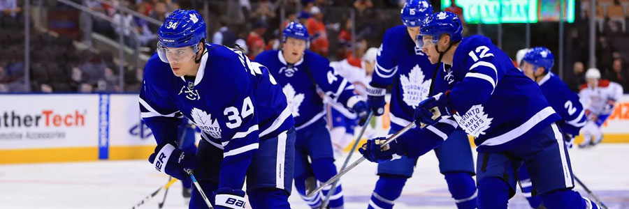 Are the Maple Leafs a secure bet on Monday night in the NHL odds?