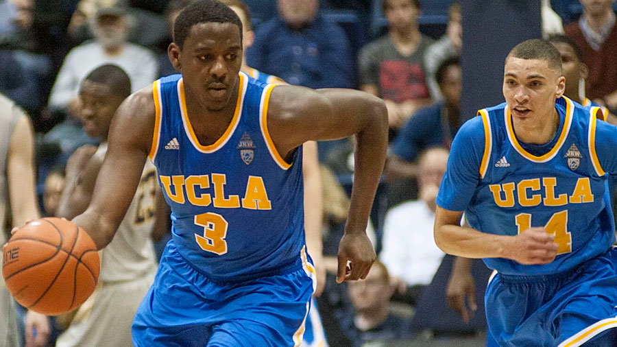 The UCLA Bruins are coming in at rank 25.