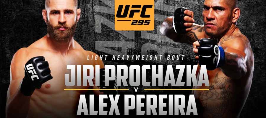 UFC 295 Betting Picks Plus Odds to Win Procházka vs. Pereira Bout