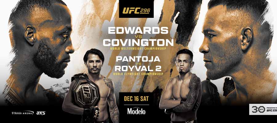 UFC 296: Edwards vs Covington Going for the UFC Welterweight Championship