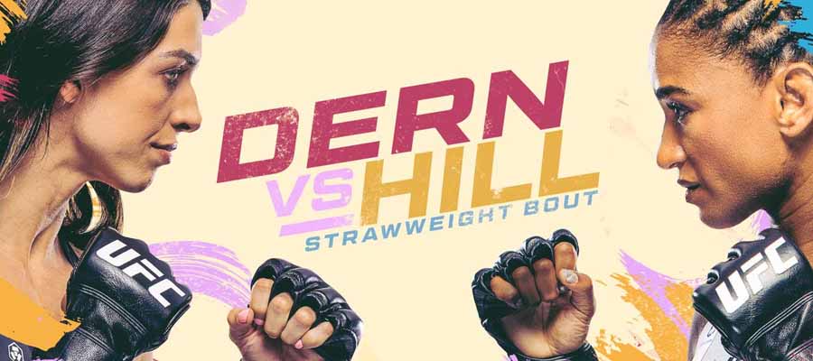 UFC Fight Night: Dern vs. Hill Betting Analysis for the Main Card Bouts