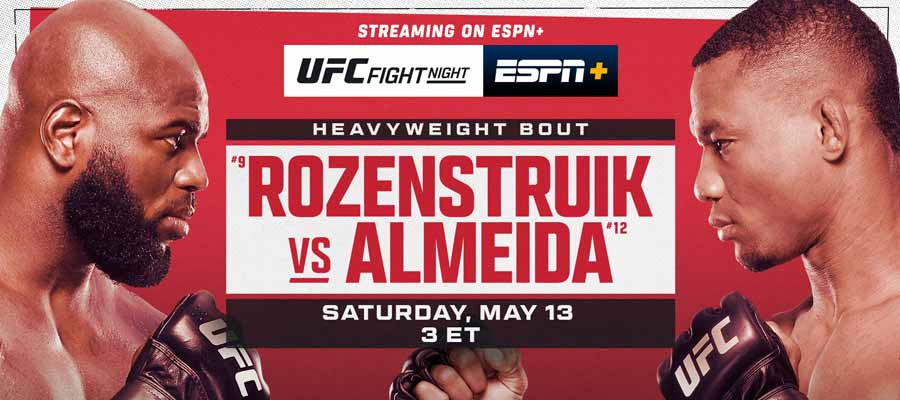 UFC Fight Night: Rozenstruik vs. Almeida Betting Analysis for the Main Card Bouts