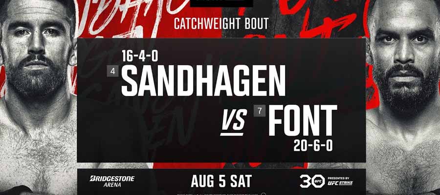 UFC on ESPN: Sandhagen vs. Font Betting Analysis for the Main Card Bouts