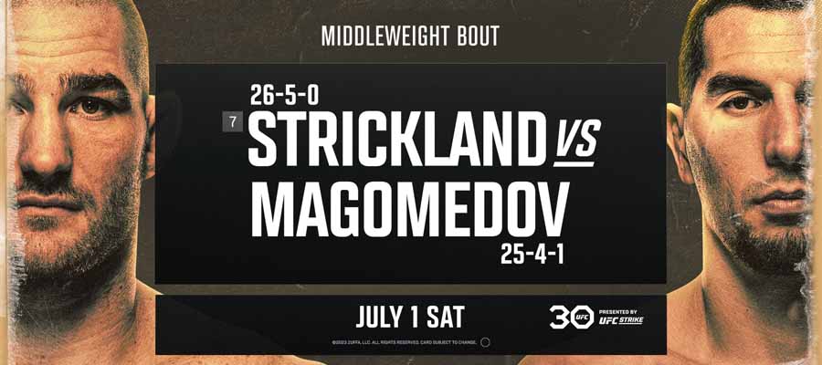 UFC on ESPN: Strickland vs. Magomedov Betting Analysis for the Main Card Bouts