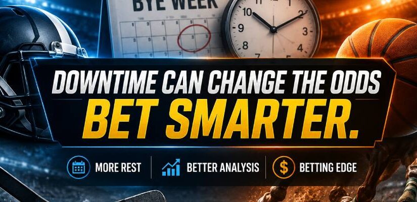 How Downtime Affects Sports Betting Lines and Betting Strategy