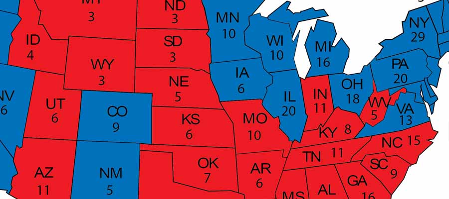 U.S. States 2024 Electoral College Expert Picks and Analysis