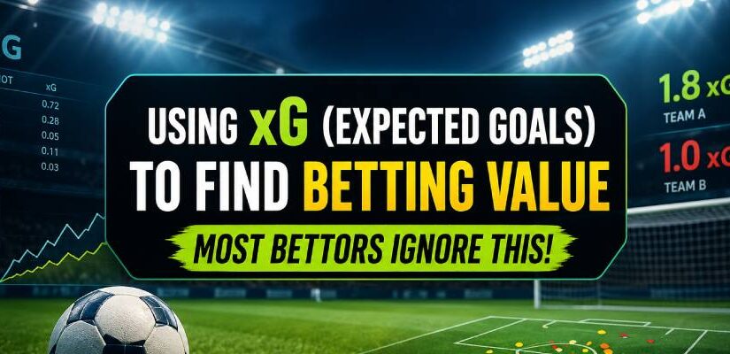 Using xG (Expected Goals) to Find Betting Value in Soccer