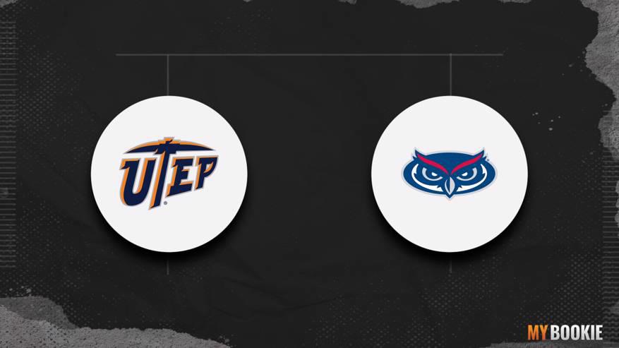 Utep Miners Vs Florida Atlantic Owls 3 10 21 C Usa Tournament Betting Preview Predictions Computer Picks Odds Line Spread And Trends Mybookie Sportsbook