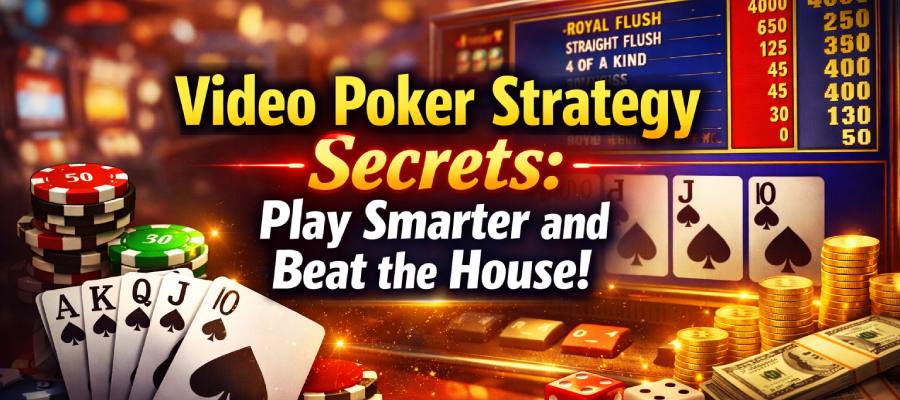 Video Poker Strategy Explained: How to Play Smarter and Reduce the House Edge