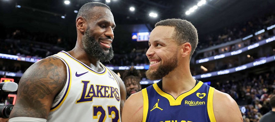 Warriors vs Lakers NBA Lines with Steph Curry expected and Lebron in doubt to play