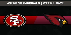49ers @ Cardinals, Week 9 Result Sunday Football Score
