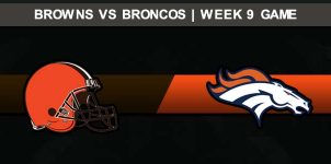 Browns @ Broncos Week 9 Result Sunday Football Score